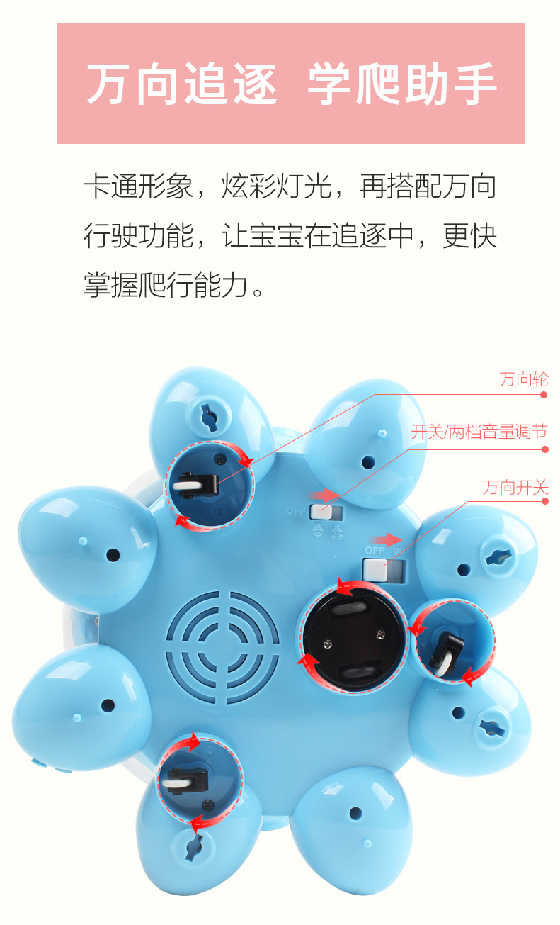 Polaroid nhạc tay trống 6-12 tháng 0-13 tuổi trẻ sơ sinh trẻ nhỏ giáo dục sớm đồ chơi giáo dục pat trống - Đồ chơi nhạc cụ cho trẻ em trống đồ chơi cho trẻ em