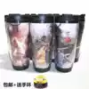 Basketball cup Men's and women's sports bracelet Kobe Curry James Owen star warm cup Double insulation water cup