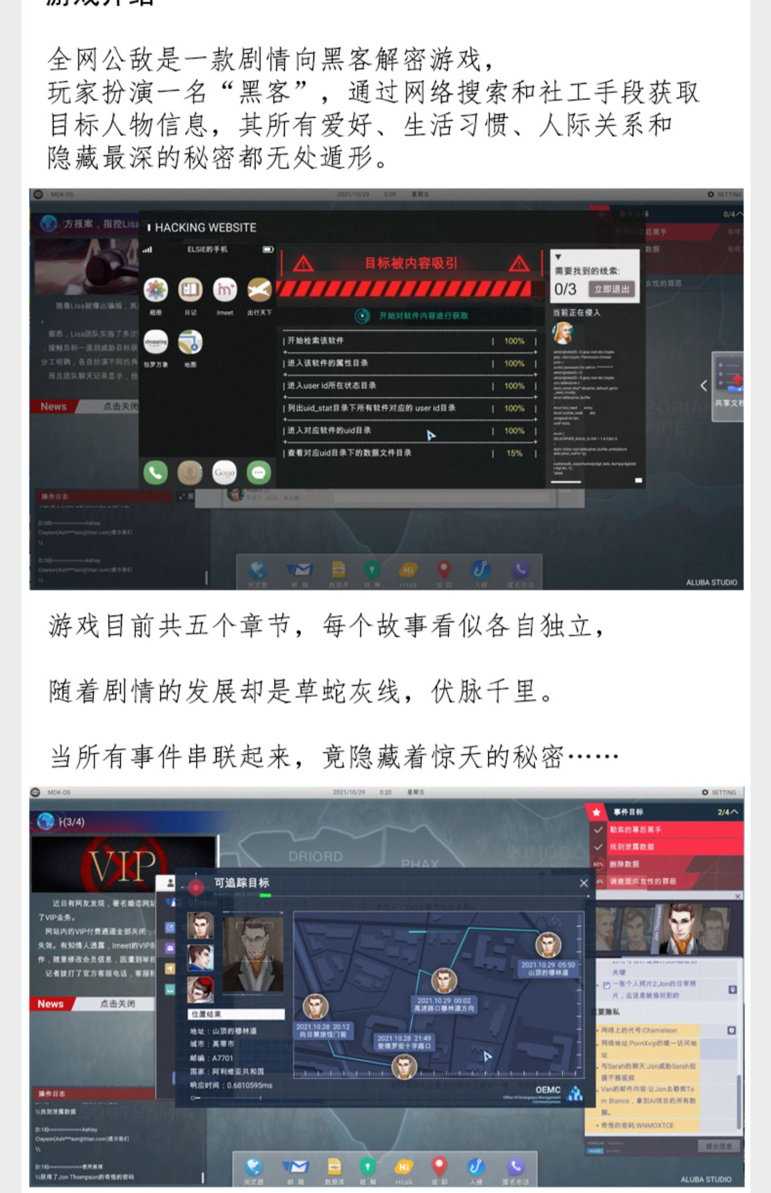 PC中文正版 steam游戏 全网公敌 Cyber Manhunt 国区激活码cdkey  模拟游戏