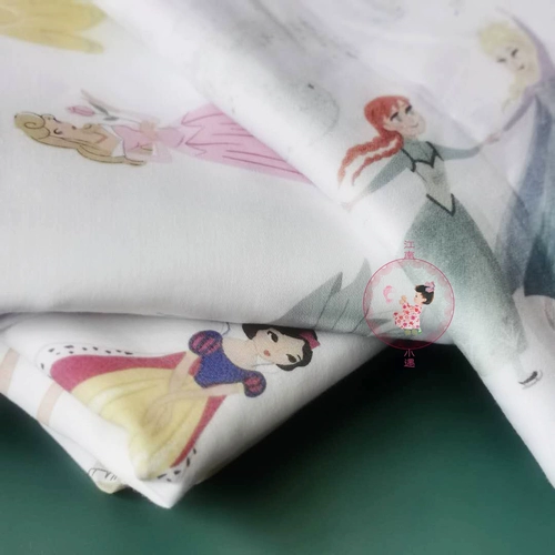 Дисней, хлопковая ткань для принцессы, «Холодное сердце», постельные принадлежности