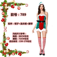 789 красно-зеленая елка