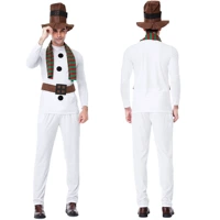 Пара мужского снеговика