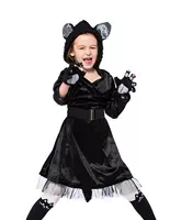 PS1717 Детская юбка кошка кошка женщина