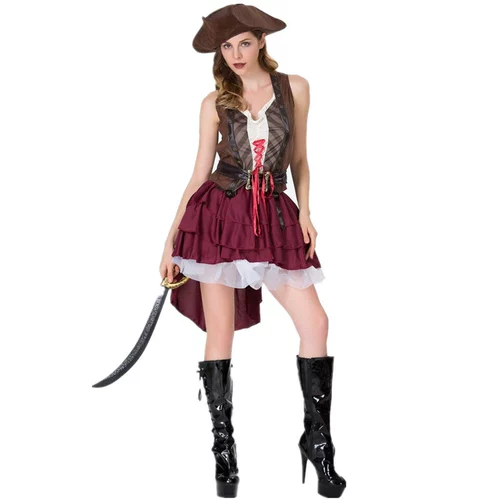 Костюм Хэллоуина Новый пиратский костюм Коин