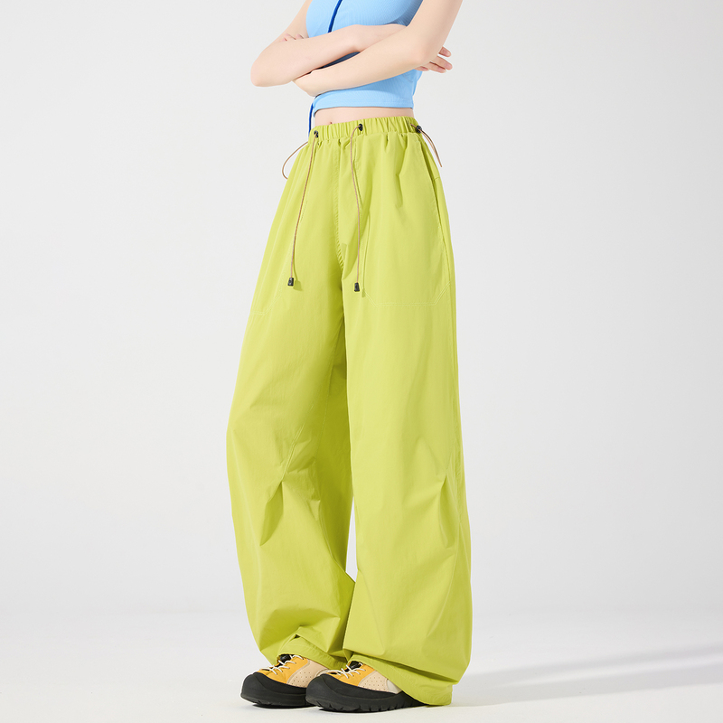 Spring and Summer Unisex Parachute Pants, Assault Pants, Sports Pants, American-Style Joggers, Water-Resistant Loose Casual Pants