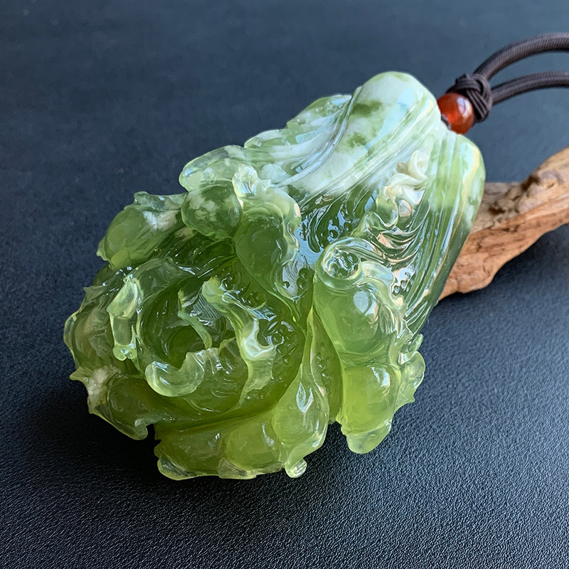 岫玉白菜手把玩岫岩玉? 真正的转运神器?-珠宝奇石-淘宝好物网