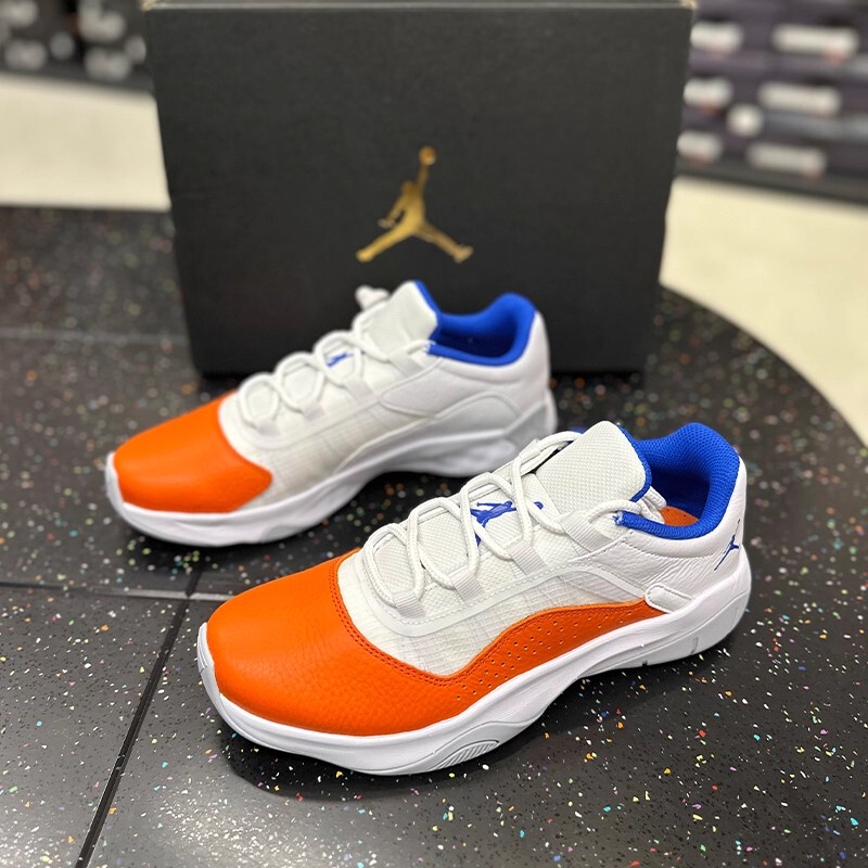 Authentic Nike Men's Air Jordan Aj11 Sports Casual Actual Combat Basketball Shoes Cw0784-108