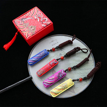 Dragon Boat Festival ancient style sachet sachet portable tassel sandalwood purse bag empty bag Hanfu portable tranquiline sachet bag