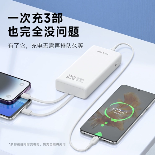 Romis Self -Line Зарядка сокровища Двухстороннее быстрое зарядка 20 000 мАч.