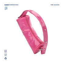 Pick up on the ground and use R102 niche mini underarm bag green original bag all-match retro Messenger shoulder handbag summer