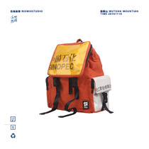 On-the-spot R13 PVC backpack schoolbag mens Japanese eco-friendly trendy brand mens and womens large-capacity travel backpack