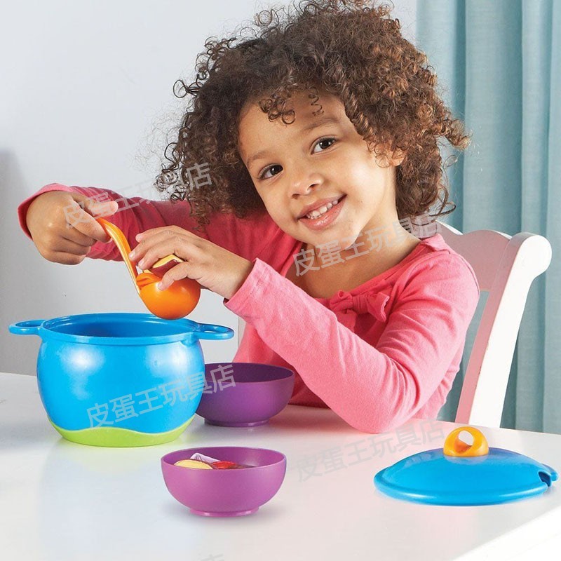 American Imported Toy Kindergarten Hot Soup Group Children Early to Dress Home Wine Vegetable Soup Pot various food combinations