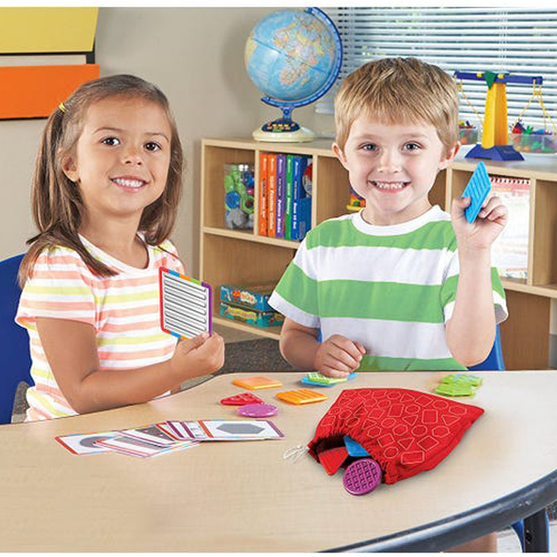 U.S. imported toy kindergarten tactile shape tile children's color shape execution cognitive sense integrated teaching