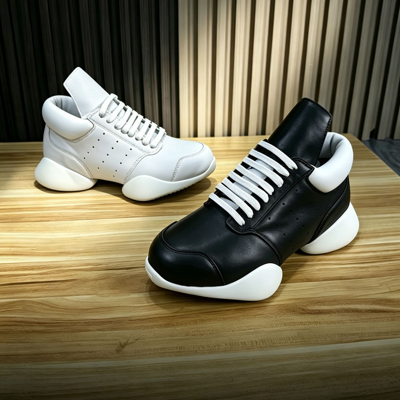Ro Dark Series Collaboration Genuine Leather Breathable Dad Shoes for Men and Women, Thick-Soled Height-Increasing Sports Casual Shoes ins Trendy Brand Horseshoe Shoes Ro Dark Series Collaboration Genuine Leather Breathable Dad Shoes for Men and Women, Thick-Soled Height-Increasing Sports Casual Shoes ins Trendy Brand Horseshoe Shoes
