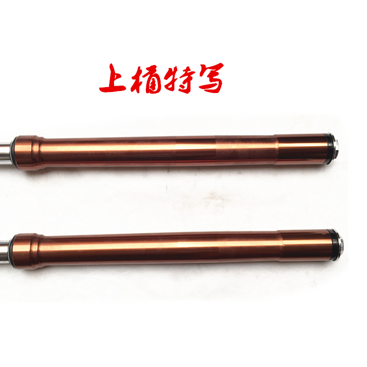 Bộ phận giảm xóc nguyên bản Qianjianglong QJ150-19A / 19C giảm xóc trước giảm xóc trước phuộc trước - Xe máy Bumpers nhún xe dream