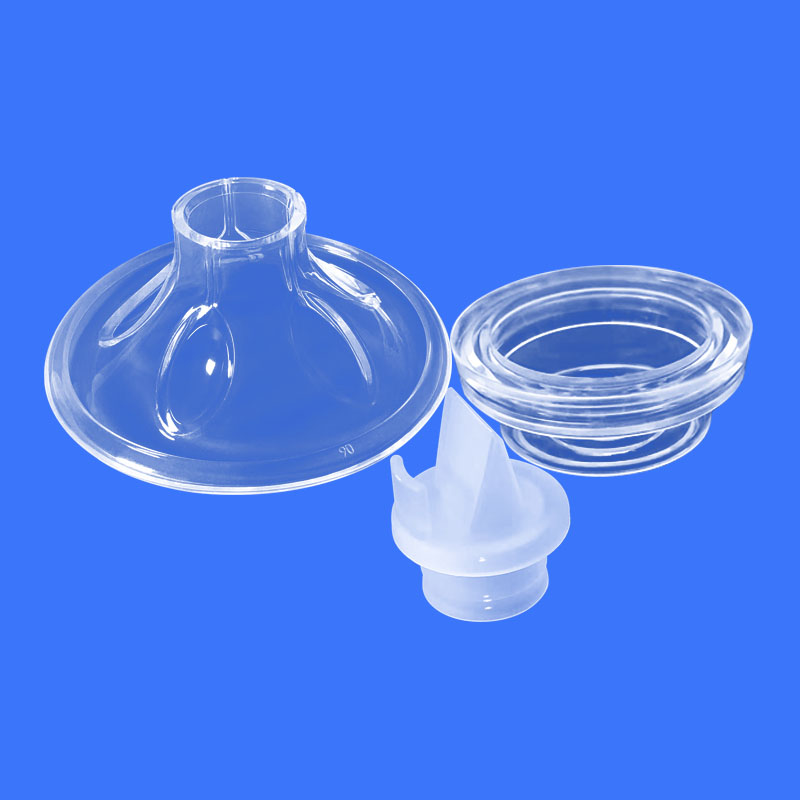 Electric suckling device Three sets of RuQian Good Bethesay Xianu Petal Cylinder Duckbill Breast Milk Suction Silicone