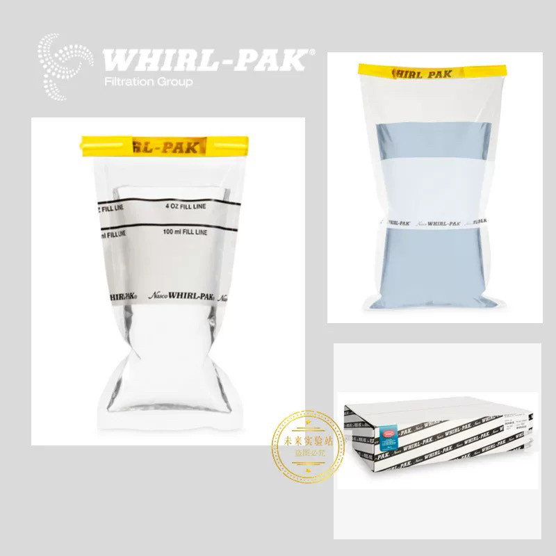 【NASCO】whirl-pak?均质袋384/710/1627/2041可带书写区取样袋
