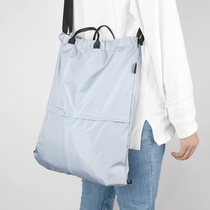 Casual candy color nylon backpack Large capacity dual-use backpack Tablet laptop storage bag