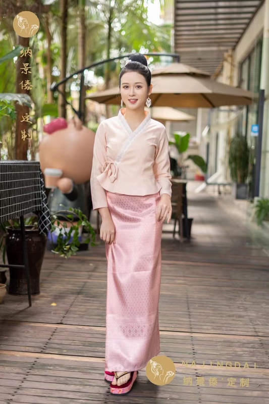 Xishuangbanna Dai Ethnic Costume Life Suit Holiday Suit Travel Photo Work Suit Ethnic