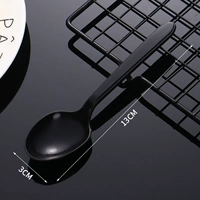 KFC Spoon Black Simple Package 500 штук