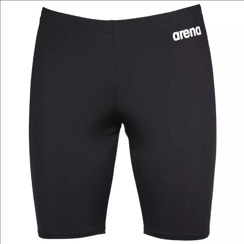 Arena Team Solid Jammer Men's Swimming Trunks Professional Competitive Five-Point Shorts Quick-Drying Swimming Trunks