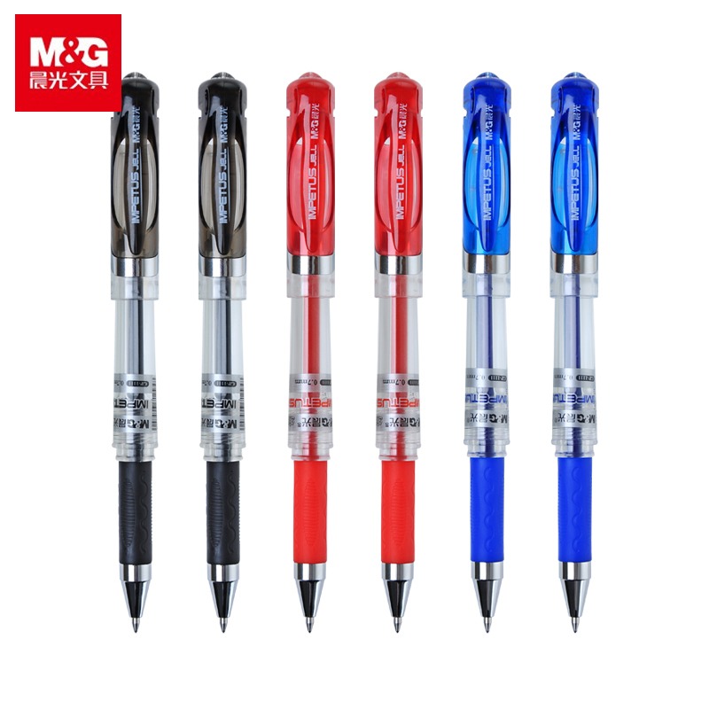 Morning GP - 1111 neutral pen business simply thickens sign pen black water - based pen 0 7MM students practicing pen thicken