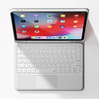 Haze Grey [клавиатура с круглой крышкой + кожаный чехол] поставляется с закаленной пленкой + программное обеспечение