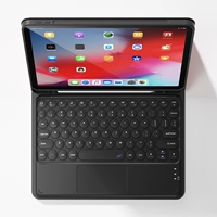 Благородный черный [клавиатура с круглой крышкой + кожаный чехол] поставляется с закаленной пленкой + программное обеспечение