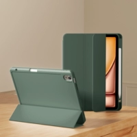 [Встроенный лоток для ручек★Тёмно-зелёный]Все включено от падения★Зарядка ручки【Бесплатное программное обеспечение】