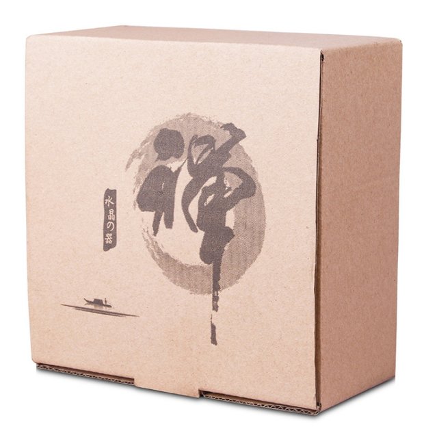 Rượu sake phong cách Nhật Bản đặt với búa búa mô hình hầm rượu vang hầm rượu nhỏ ly thủy tinh sáng tạo 1 nồi 3 ly - Rượu vang bộ ly uống rượu