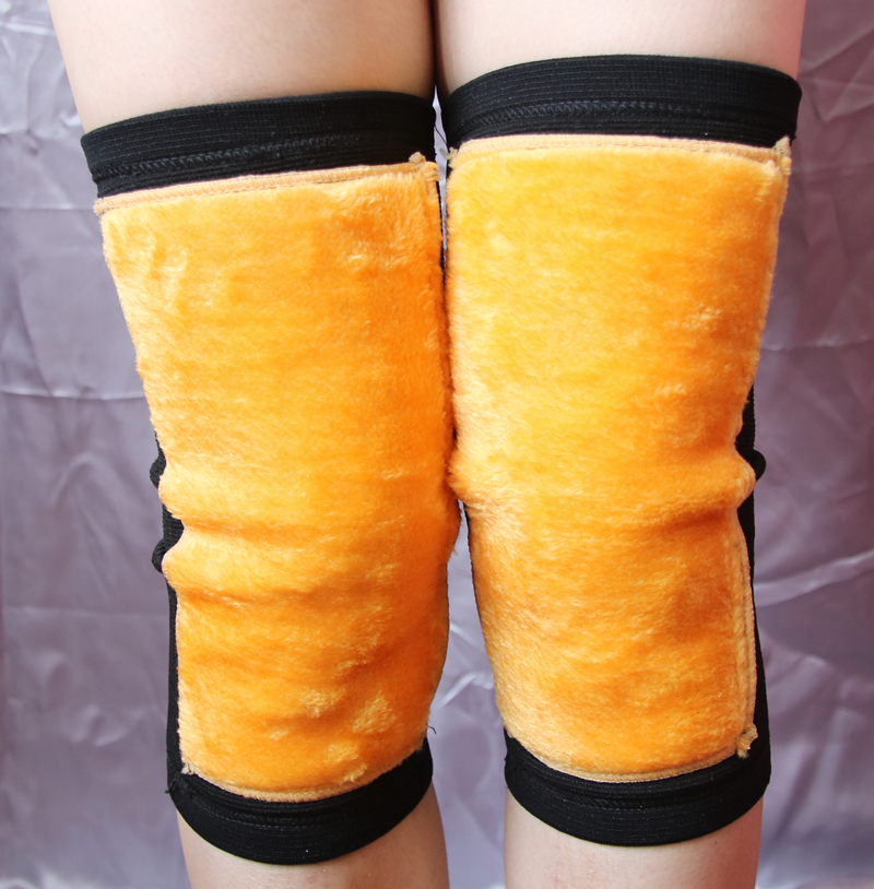 Knee pads keep warm old cold legs Men and women Knee pads cover joints in the elderly autumn and winter cycling thickened and velvet anti-cold inflammation