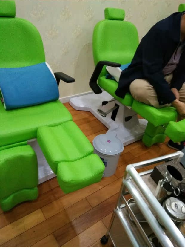 Ngả đẹp làm móng tay ghế sofa Ghế tựa massage chân móng chân tắm bồn tắm hơi chân sofa Ghế chân - Phòng tắm hơi / Foot Bath / Thể hình ghế massage klc