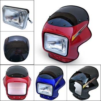 Suitable for suzuki motorcycle drill leopard style air deflector