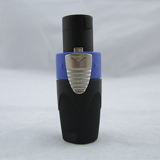 4-core professional sound plug NL4FC power amplifier clip wire nail londer connector Ohm connector speaker wire plug