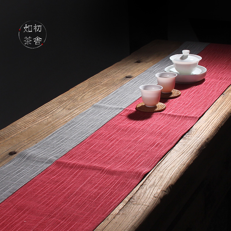 Such as early tea mat linen bamboo cloth tea mat cotton linen tea cloth table flag tea towel tea ceremony tea set accessories table flag