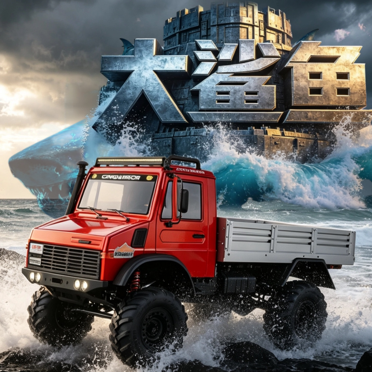 Weili Big Shark 1/6 Super Large Rc Professional High-Speed Four-Wheel Drive Remote Control Car Off-Road Climbing Truck Model Weili Big Shark 1/6 Super Large Rc Professional High-Speed Four-Wheel Drive Remote Control Car Off-Road Climbing Truck Model