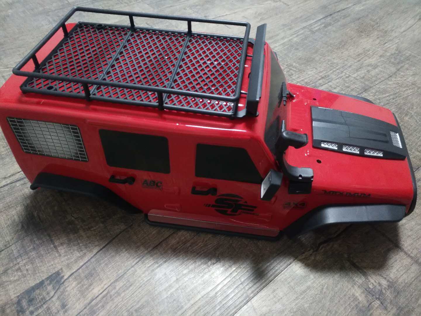 SCX10 professional off-road vehicle Wrangler adult RC1:10 remote control car climbing car shell accessories