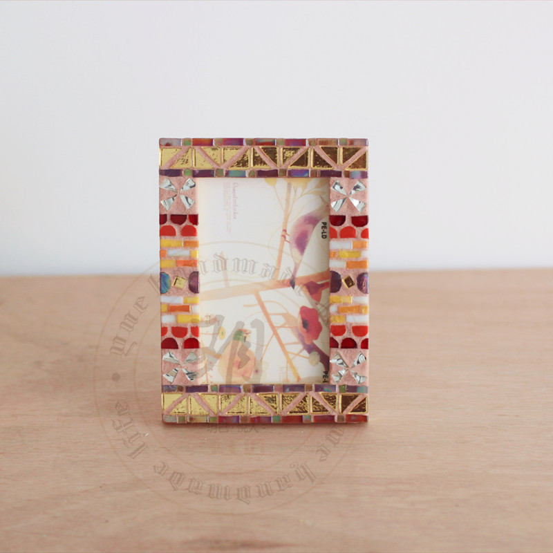 Yue Sen live の Aegean Sea) Bohemian Gypsy ethnic style mosaic photo frame photo frame photo wall ornament