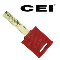 Equipped with key CEI Changen invincible 383T multicolored mother-of-pearl lock cylinder Super C-class super B-class anti-theft door imported from abroad