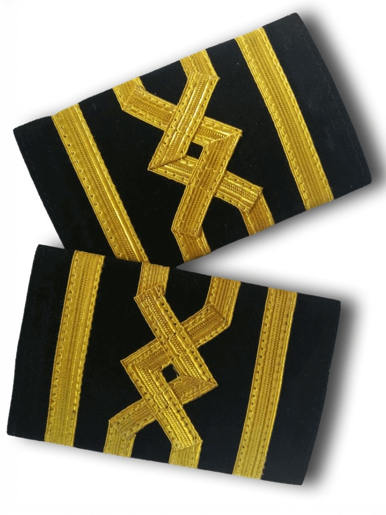 Seafarer's shoulder chapter captain's massive divice shoulder badge 2021 new crew shoulder badge wheel captain's shoulder badge