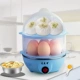 Máy đánh trứng hai lớp đa chức năng Máy rửa trứng hấp 350W Tự động tắt nguồn khử trùng chai - Nồi trứng nồi hấp thủy nhiệt
