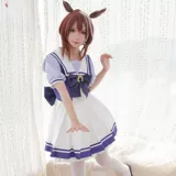 Скачки скачки симпатичная дерби бай -майкун cos reeson academy orifors cosplay girls 'школьная одежда