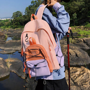 Lightweight waterproof large-capacity mountaineering backpack