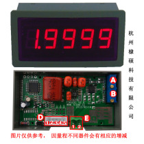 TDM40X1 2A 5A four-digit digital AC ammeter serial communication RS232 RS485 and other optional