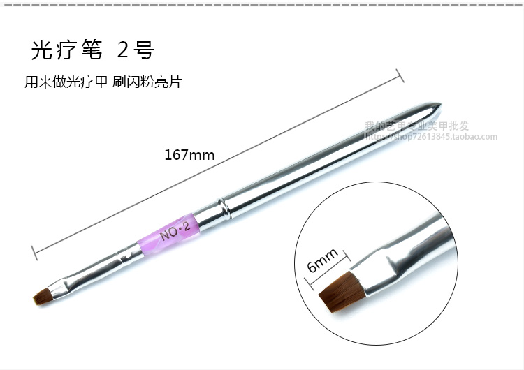 Nail pha lê bút 3D bút tinh thể nhỏ cọ tinh thể bột trị liệu bằng bút lông bàn chải màu nhựa công cụ mở rộng kìm bấm móng