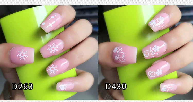 Nail mới dán Đề can móng tay Sơn móng tay Bảo vệ môi trường Phụ nữ mang thai có thể sử dụng đề can nghệ thuật móng tay - Sơn móng tay / Móng tay và móng chân