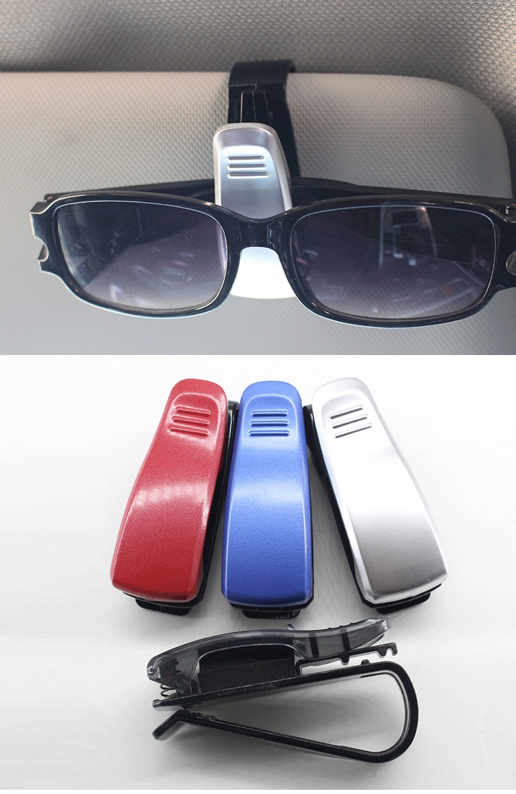 Kính xe clip đa chức năng xe kính khung xe mắt hộp thẻ clip sáng tạo trang trí xe cung cấp - Kính khung mắt kính nữ