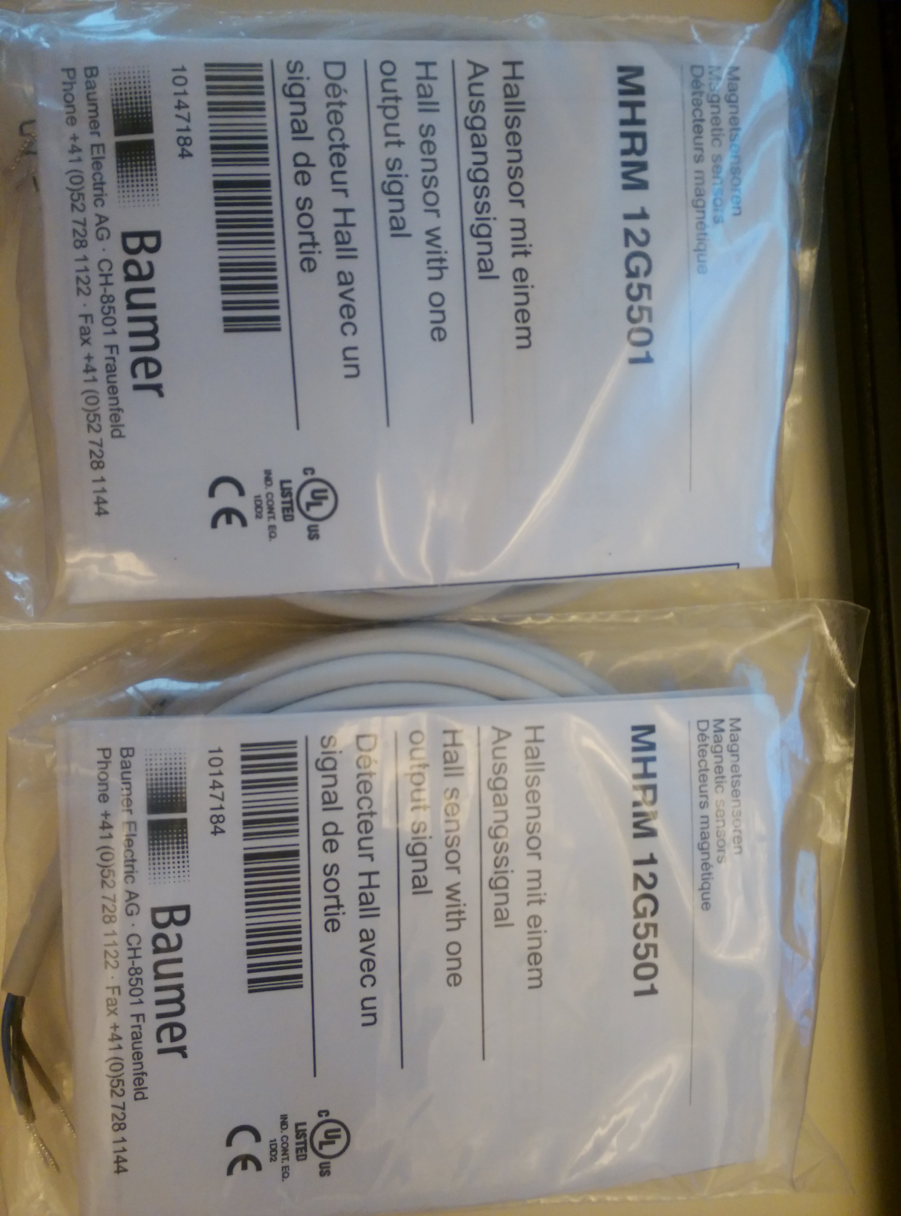 Original brand new baumer sensor MHRMM 12G5501 Germany's Fort League sensor fake one lost ten