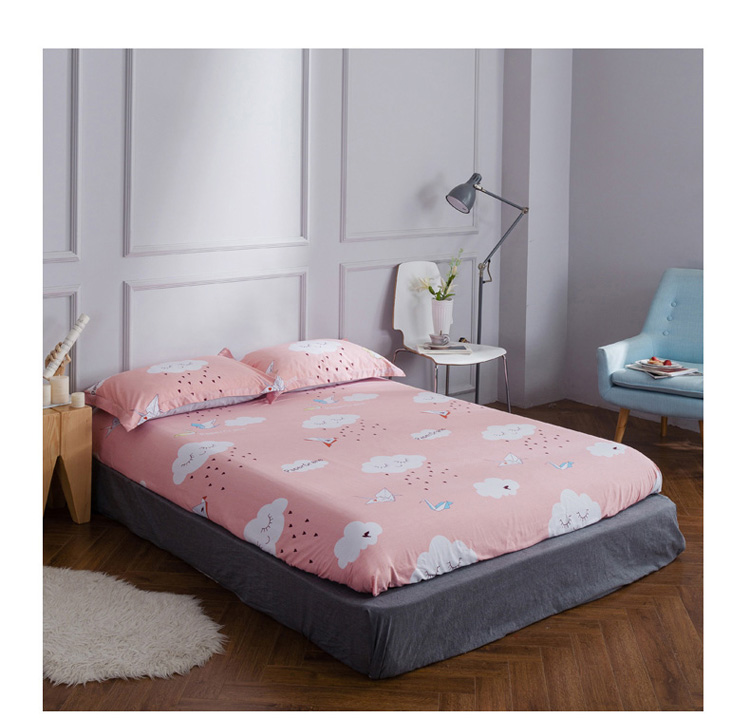 Giường 笠 đơn mảnh bông 100% cotton 1,5m1.8m giường che chống trượt Simmons nệm bìa 1.2 m