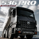 Huina RC model 536PRO advanced high-end heavy-duty remote control loading dump truck alloy boy full scale children